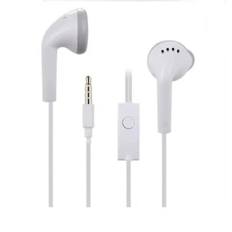 Genuine Samsung Handsfree EHS61ASFWE Headphones Earphones with Mic 3.5mm - White