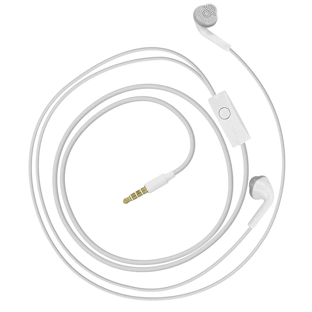 Genuine Samsung Handsfree EHS61ASFWE Headphones Earphones with Mic 3.5mm - White
