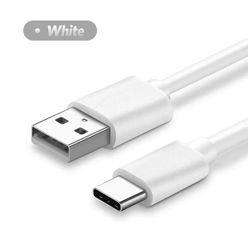 Genuine Samsung EP-DR140AWE USB-A TO USB-C Fast Charging Cable t1m - White