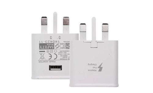 Galaxy S3, S4 S5, Note2 & Note3 UK Charger TA20UWE for S6, S7,S7 Edge With Cable