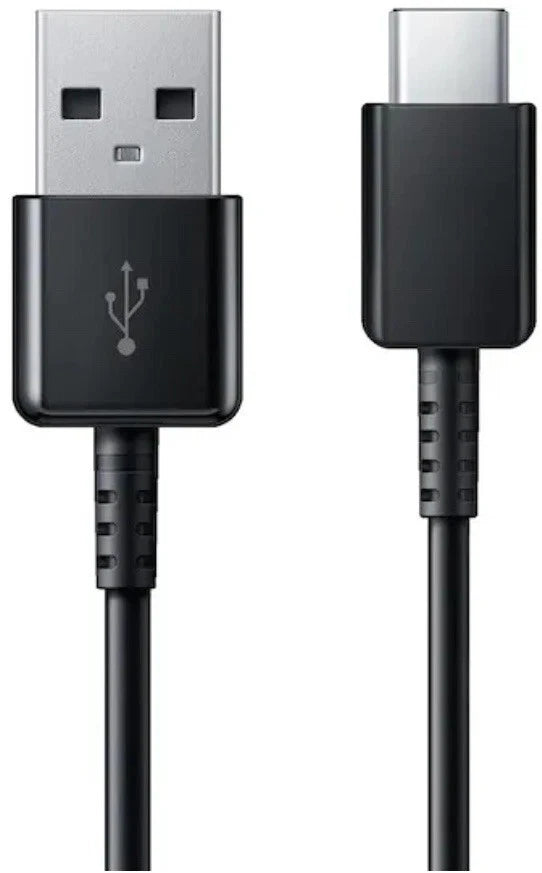 Samsung Original Black UK Fast - USB Phone UK Charger Adaptor With Type-C Cable