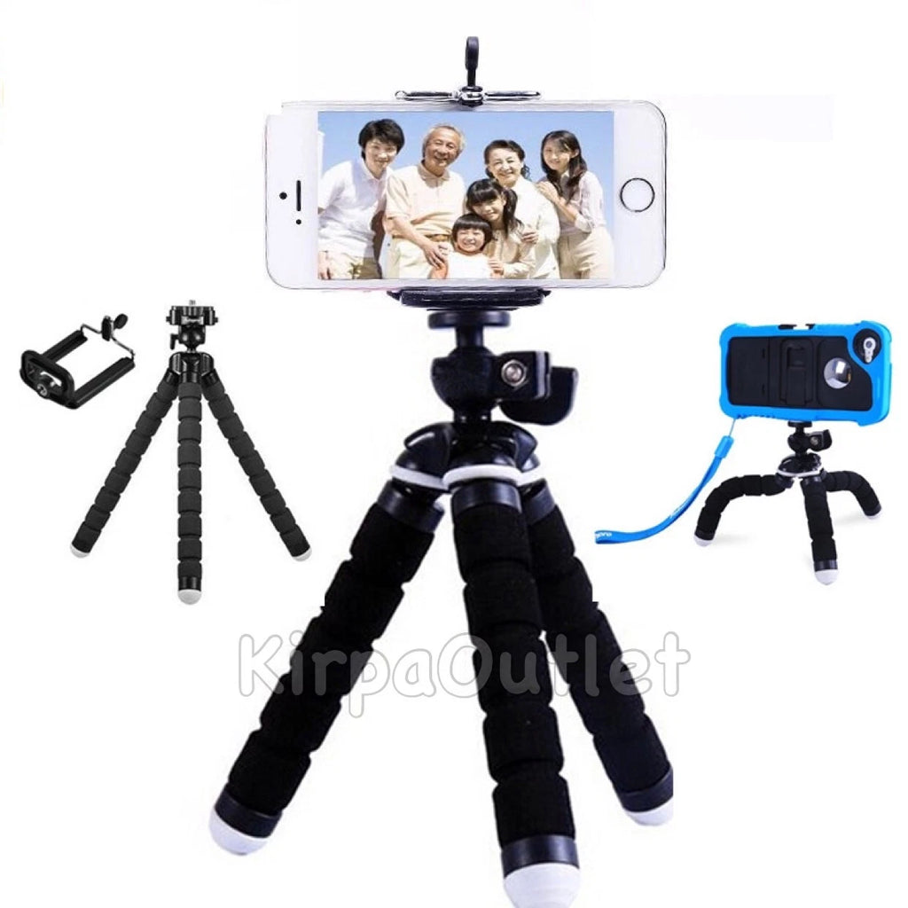 Universal Octopus Stand Tripod Holder for All SmartPhones, iPhone, DSLR Cameras